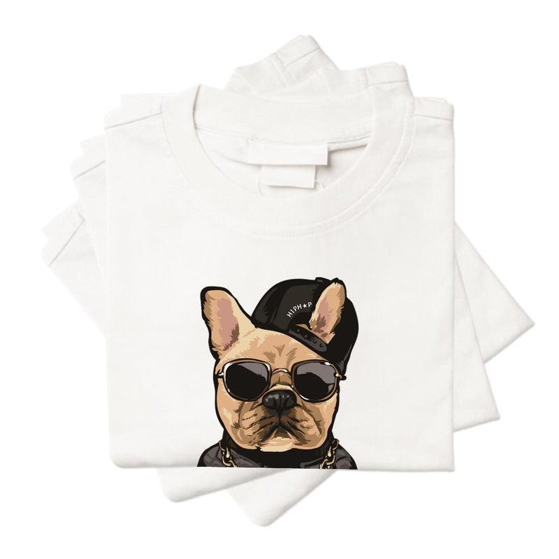 CAMISETA ALGODÃO BULDOGUE