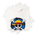 CAMISETA ALGODÃO CAVEIRA AZUL ONE PIECE