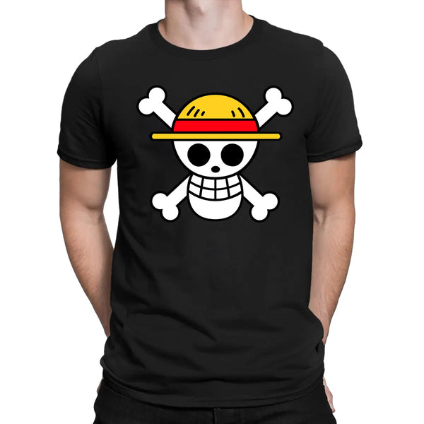 CAMISETA ALGODÃO CAVEIRA ONE PIECE