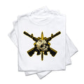 CAMISETA ALGODÃO FACA NA CAVEIRA