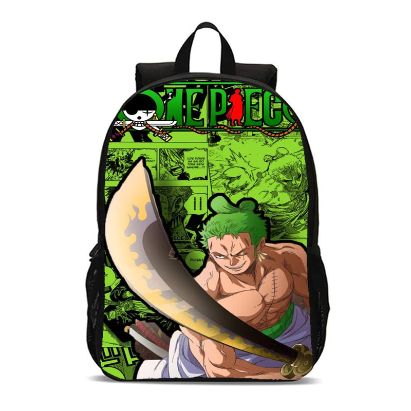 MOCHILA + ESTOJO ZORO