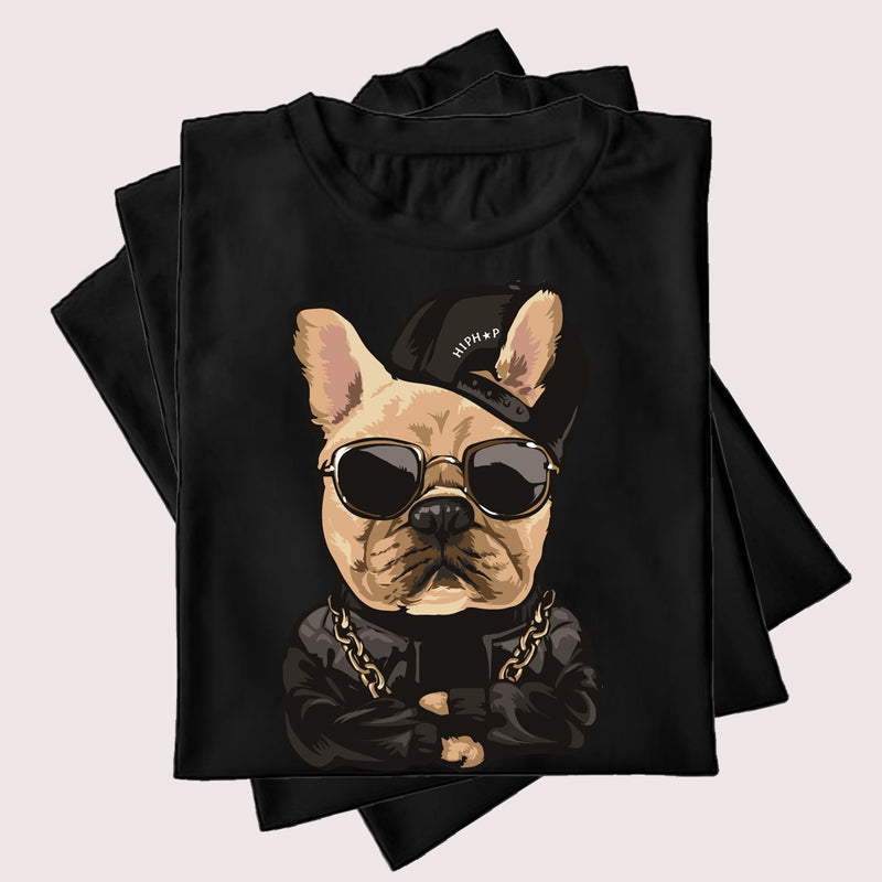 CAMISETA ALGODÃO BULDOGUE