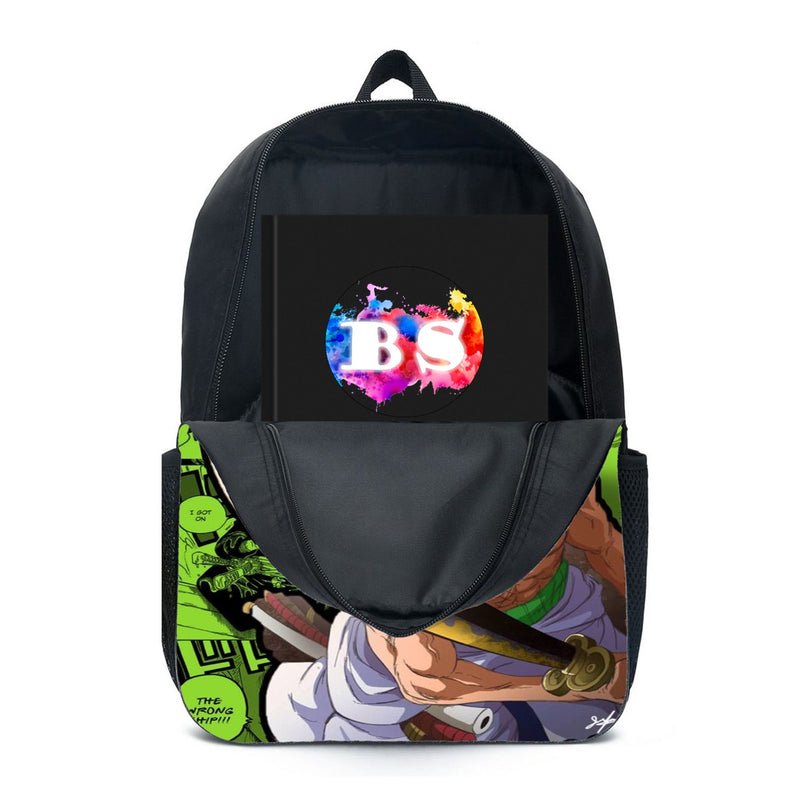 MOCHILA + ESTOJO ZORO