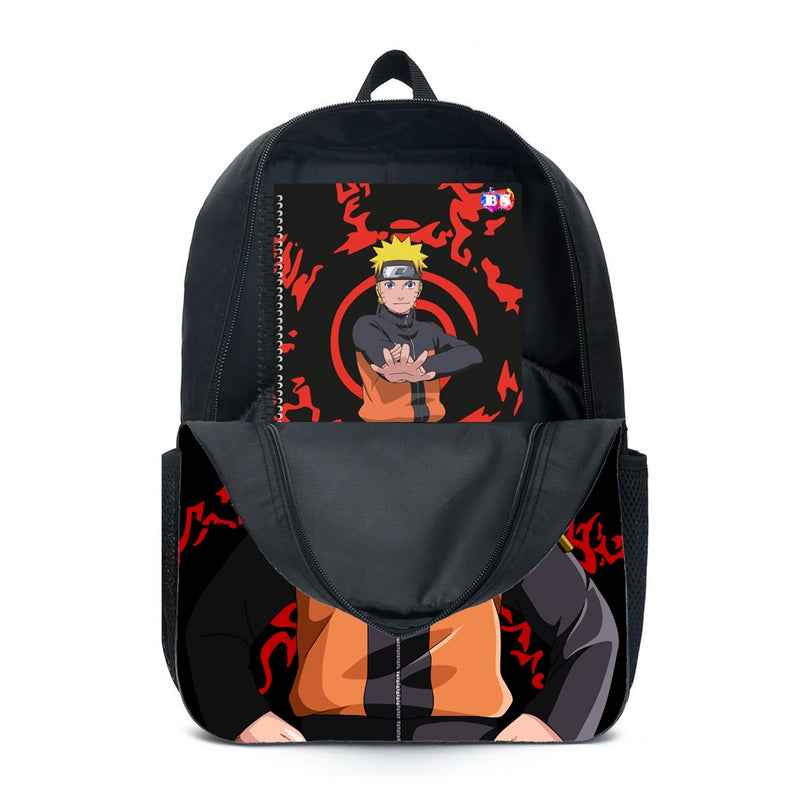 MOCHILA + ESTOJO NARUTO RAPOSA