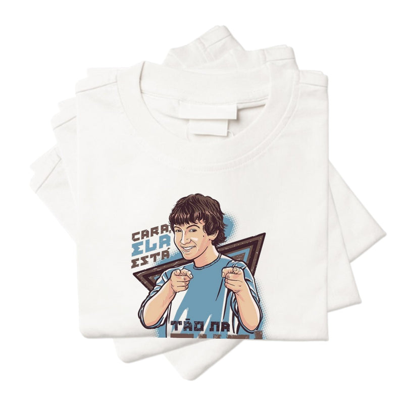 CAMISETA ALGODÃO ELA TA TÃO NA SUA