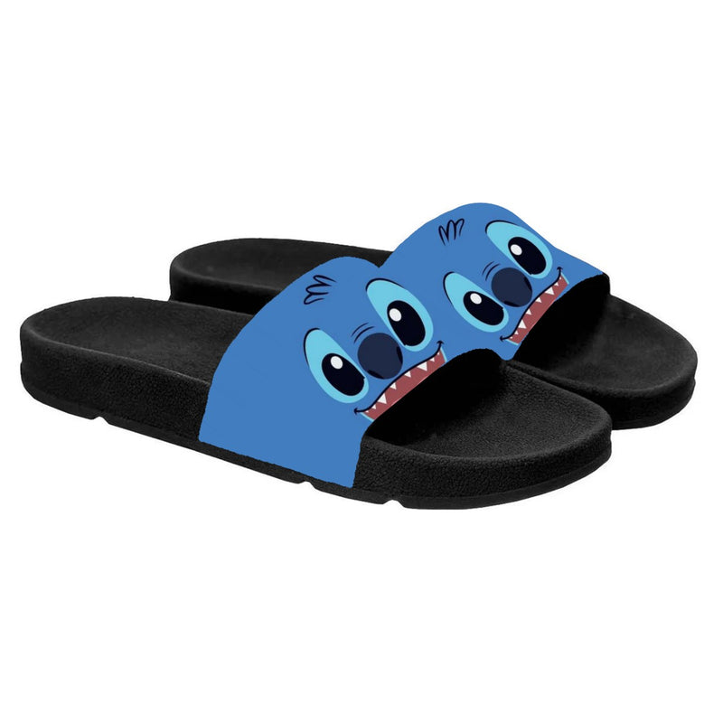 CHINELO SLIDE STITCH AZUL