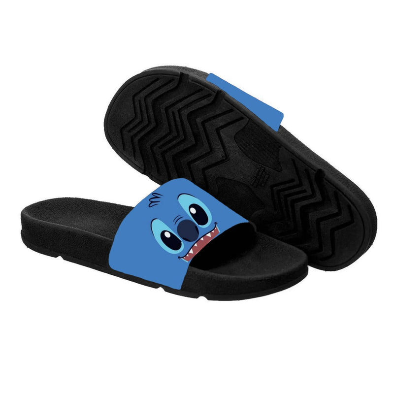 CHINELO SLIDE STITCH AZUL